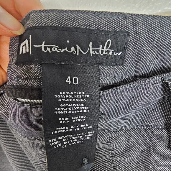 Travis Mathew Shorts Gray Shorts with Pockets Men 40 - Picture 5 of 7
